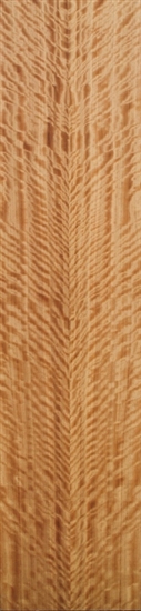 Figured Eucalyptus veneered boards.
